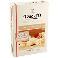 Трюфель DUC d'O из белого шоколада с клубникой, 100 гр.