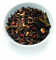 Чай ароматный зеленый Ronnefeldt Oolong Pfirsich & Ginseng (Оолонг Женьшень и Персик), 100 г. Чай ароматный зеленый Ronnefeldt Oolong Pfirsich & Ginseng (Оолонг Женьшень и Персик), 100 г.