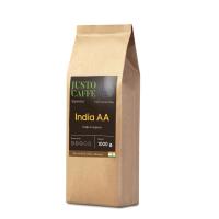 Кофе в зернах JUSTO Caffe India AA, 1 кг. Кофе в зернах JUSTO Caffe India AA, 1 кг.