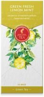 Чай зеленый Julius Meinl Green Fresh Lemon Mint, 25 пак. Чай зеленый Julius Meinl Green Fresh Lemon Mint, 25 пак.