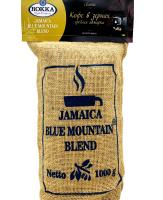 Кофе в зернах Jamaica Blue Mountain Blend, средняя обжарка, джут, 1 кг. Кофе в зернах Jamaica Blue Mountain Blend, средняя обжарка, джут, 1 кг.