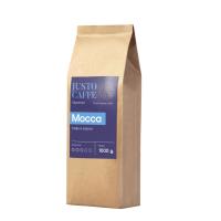Кофе в зернах JUSTO Caffe Mocca, 1 кг. Кофе в зернах JUSTO Caffe Mocca, 1 кг.