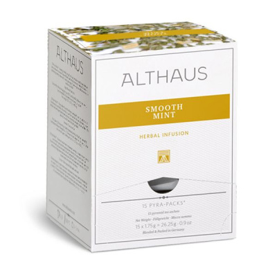 Чай травяной Althaus Smooth Mint в пирамидках 15x2,75гр.