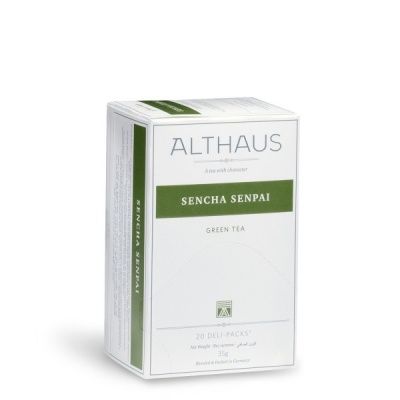 Чай зеленый Althaus Sencha Senpai пакетики 20x1,75гр. Чай зеленый Althaus Sencha Senpai пакетики 20x1,75гр.