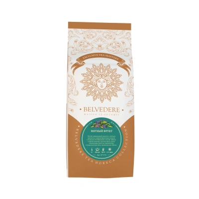 Чай фруктовый Belvedere Мятный Фрукт, 100г. Чай фруктовый Belvedere Мятный Фрукт, 100г.