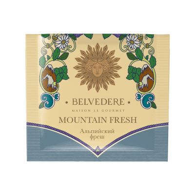 Чай черный Belvedere Moutain Fresh в пирамидках 100x3гр. Чай черный Belvedere Moutain Fresh в пирамидках 100x3гр.