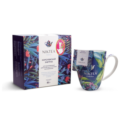 Чай чёрный Niktea Royal Breakfast (Королевский завтрак), саше на чайник 20x4 гр. Чай чёрный Niktea Royal Breakfast (Королевский завтрак), саше на чайник 20x4 гр.