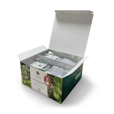 Чай чёрный Niktea Mountain Thyme (Горный Чабрец), саше на чайник 20x4 гр.