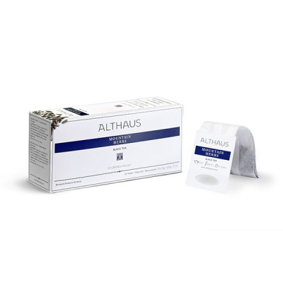 Чай травяной Althaus Mountain Herbs пакетики для чайника 15x4гр. Чай травяной Althaus Mountain Herbs пакетики для чайника 15x4гр.