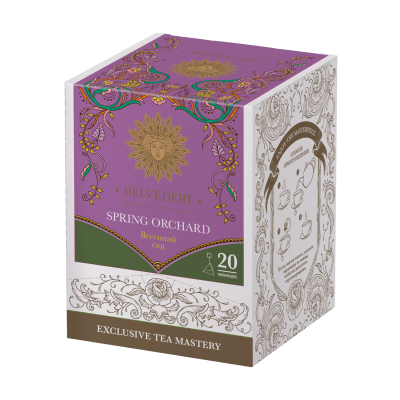 Чай черный Belvedere Spring Orchard в пирамидках 20x3,5гр.